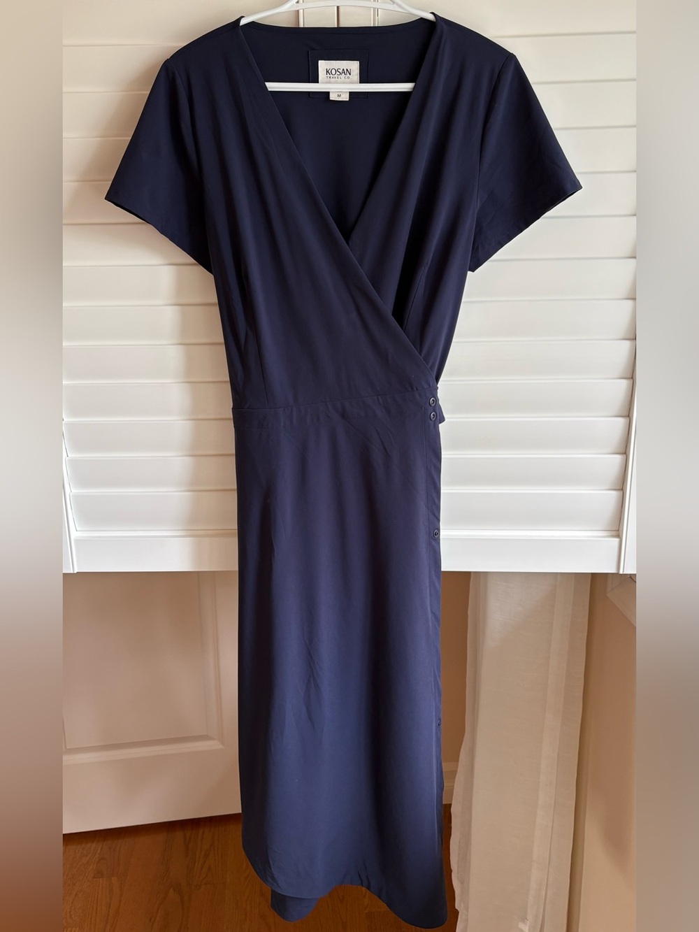 Kosan travel dress navy blue size medium